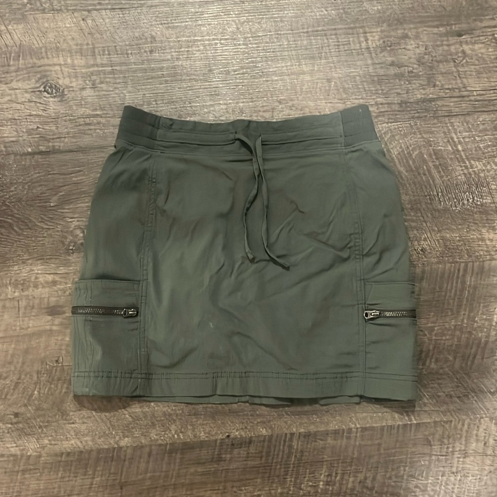 Athleta Olive Green Skirt